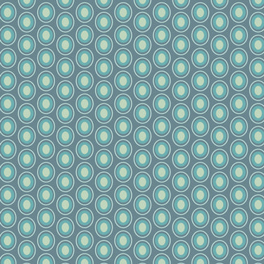 Oval Elements - Vintage Blue