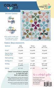Color Girl - Whimsy Garden Quilt Pattern