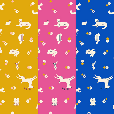 Ruby Star Society - Woodland Park - Menagerie Fat Quarter Bundle - 3 FQs