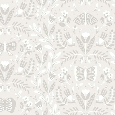 Open Fields: Full Of Wonder - Butterfly Frolic Gray
