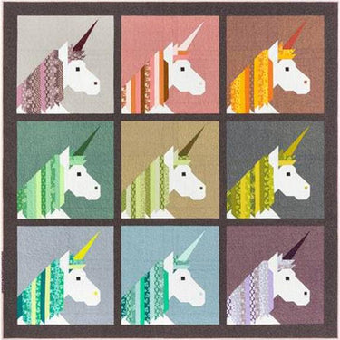 Elizabeth Hartman - Lisa The Unicorn Quilt Pattern
