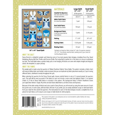 Elizabeth Hartman - Fancy Forest Quilt Pattern