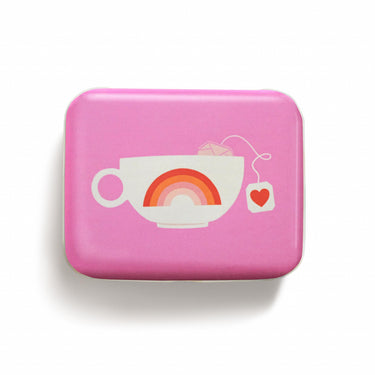 Ruby Star Society - Rainbow Tea Tin by Kimberly Kight