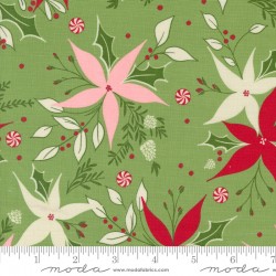 Once Upon A Christmas - Poinsettia Branch Mistletoe - PRE-ORDER DUE JUNE