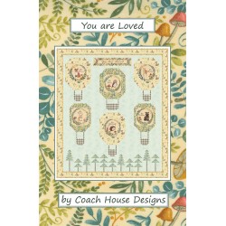Effie's Woods - You Are Loved Quilt Pattern by Coach House Design