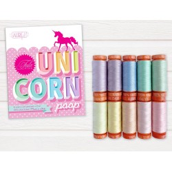 Aurifil Thread Set - Unicorn Poop by Tula Pink