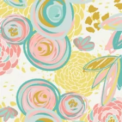 Reverie Fusions - Sprayed Blooms Reverie Designed By Sew Caroline