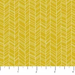 Mountain Meadow - Geo Lines Yellow - 1 Cut FQ