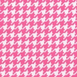 Modern Basics - Houndstooth Pink