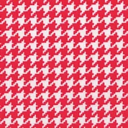 Modern Basics - Houndstooth Red