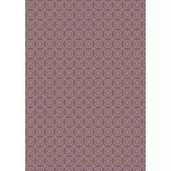 Celtic Reflections - Heather Celtic Knot with Gold Metallic