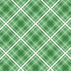 Hi Di Ho - Diagonal Plaid Green