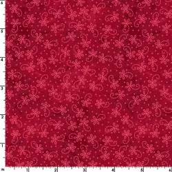 The Little Things - Lazy Daisy Twirl Red