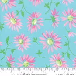 Good Day - Lazy Daisies Turquoise
