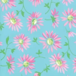 Good Day - Lazy Daisies Turquoise