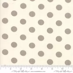 Harvest Road - Modern Dot Eggshell