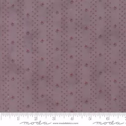Quill - Mauve Budding Stripe - 1 Cut FQ