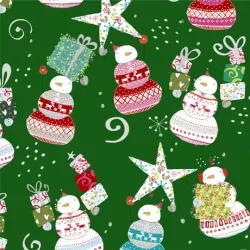 Happy Christmas - Snowman Toss Forest