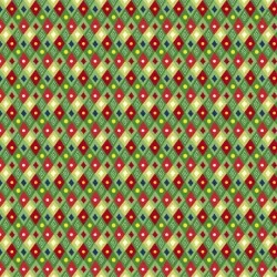 Happy Christmas - Mini Diamonds Green