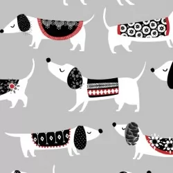 Hot Diggity Dog - Hot Dogs Grey