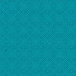 Rachel - Diamond Geo Dark Turquoise - 1 Cut FQ