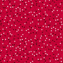Sew What? - Tossed Pins Red