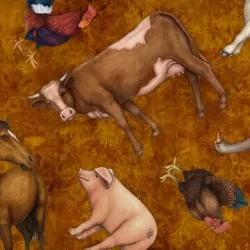 Sunrise Farm - Farm Animal Toss Copper