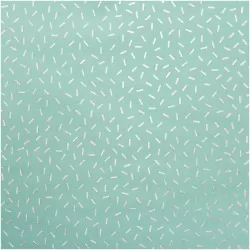Wonderland - Mint Strokes Hot Foil