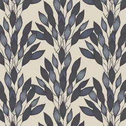 Haven by Amy Sinibaldi - Brushed Leaves Gris