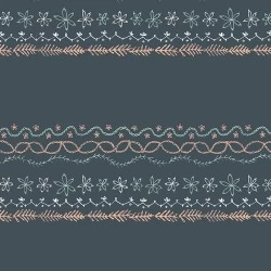 Tapestry - Stitchery Patience - 1 Cut FQ Tapestry - Stitchery Patience - 1 Cut FQ