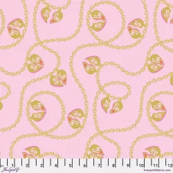 Besties by Tula Pink - Lil Charmer Blossom Metallic