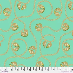 Besties by Tula Pink - Lil Charmer Meadow Metallic