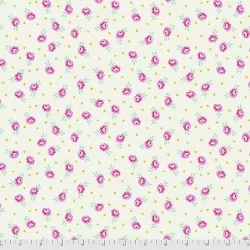 Curiouser and Curiouser by Tula Pink - Baby Buds Sugar - Cut FQ