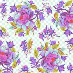 Untamed by Tula Pink - Peony For Your Thoughts Nova