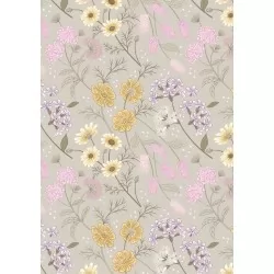 Botanic Garden - Garden Floral On Linen
