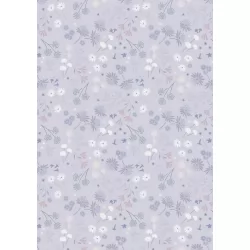 Evenfall by Cassandra Connolly - Night Garden Pale Misty Lilac