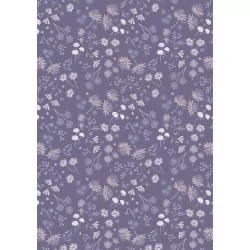 Evenfall by Cassandra Connolly - Night Garden Deep Purple