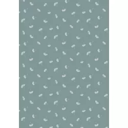 The Water Garden by Cassandra Connolly - Gingko Cascade Dusky Teal
