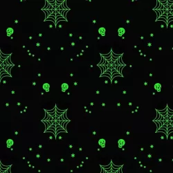 Castle Spooky - Cobwebs and Cats On Grey