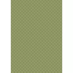Grandma's Quilt - Flower Dot Green