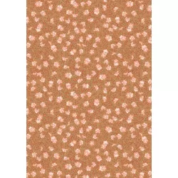 Hannah's Flowers - Ditzy Floral On Peanut