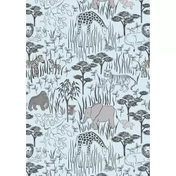 Special Delivery - Animal Parents On Blue