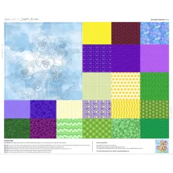 The Flower Collection by Delphine Brooks - Pansies Natural