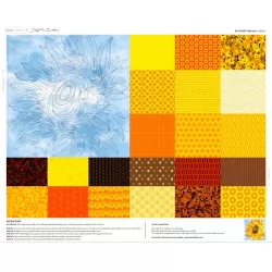 The Flower Collection by Delphine Brooks - Sunflower Natural