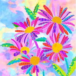 The Flower Collection by Delphine Brooks - Bundle Bright - Save 4.64€