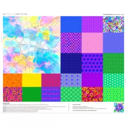 The Flower Collection by Delphine Brooks - Forget Me Nots Bright