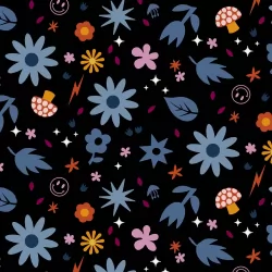 Birdie by Libs Elliott - Hazy Days Multi Dark
