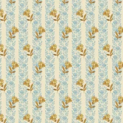 Beach House by Laundry Basket Quilts - Blue Poppy Sand
