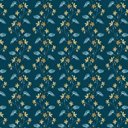Beach House by Laundry Basket Quilts - Clematis Midnight