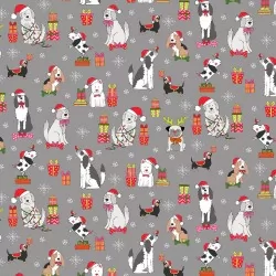 Yappy Christmas - Dog Scatter Slate - 22" Bolt End